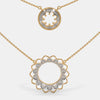 The Circle Around Petal Necklace - Aggarwal jewels