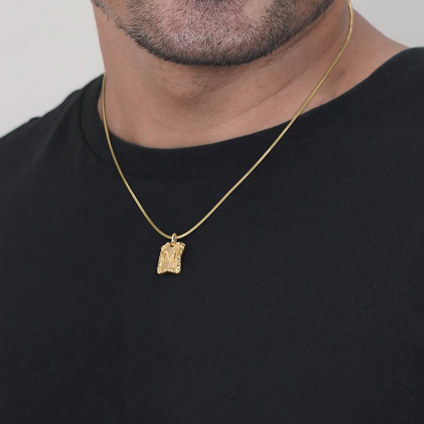 The Moxie M Pendant For Him - Aggarwal jewels