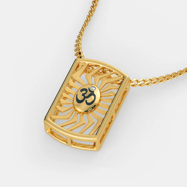 The Om Sutra Pendant