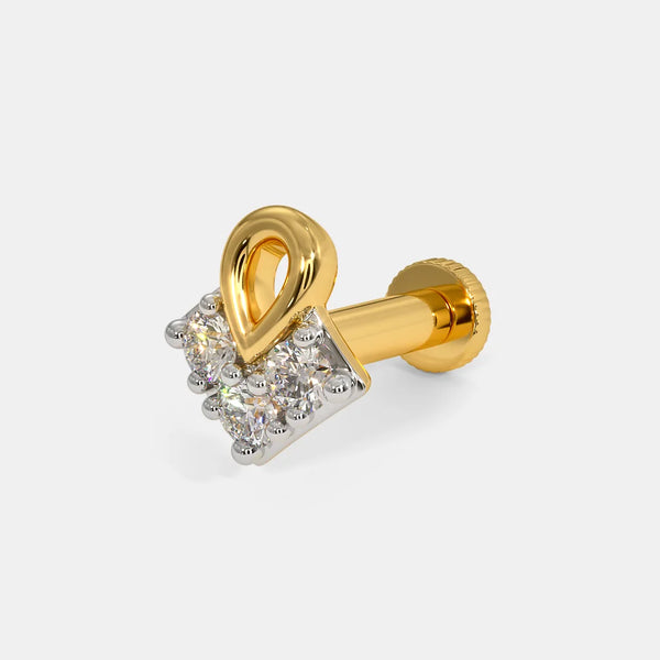 The Evanshi Nose Screw - Aggarwal jewels