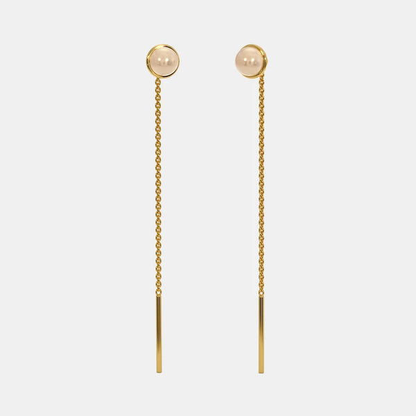 The Mustika Sui Dhaga Earrings - Aggarwal jewels