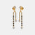 The Sohum Dangler Mangalsutra Earrings - Aggarwal jewels