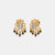 The Ameri Mangalsutra Stud Earrings - Aggarwal jewels