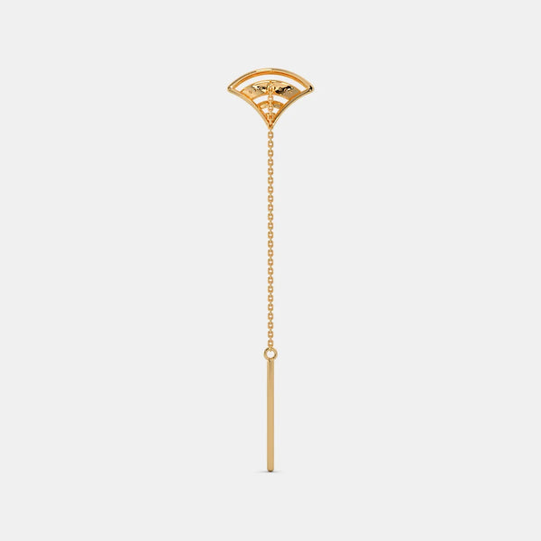 The Sanoh Sui Dhaga Earrings - Aggarwal jewels