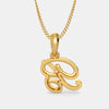 The Liham B Pendant - Aggarwal jewels