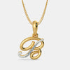 The Liham B Pendant - Aggarwal jewels