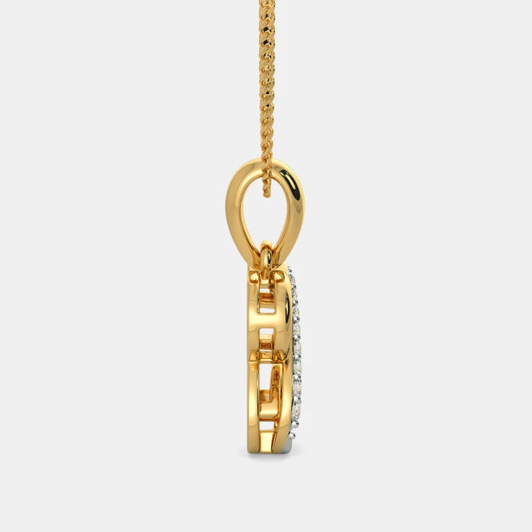 The Liham C Pendant - Aggarwal jewels