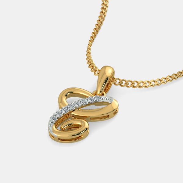 The Liham C Pendant - Aggarwal jewels