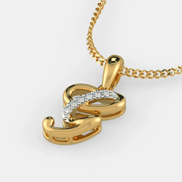 The Liham G Pendant - Aggarwal jewels