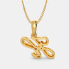 The Liham H Pendant - Aggarwal jewels