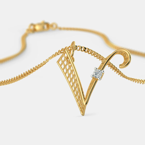 The Vibrant V Pendant