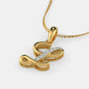 The Liham L Pendant - Aggarwal jewels