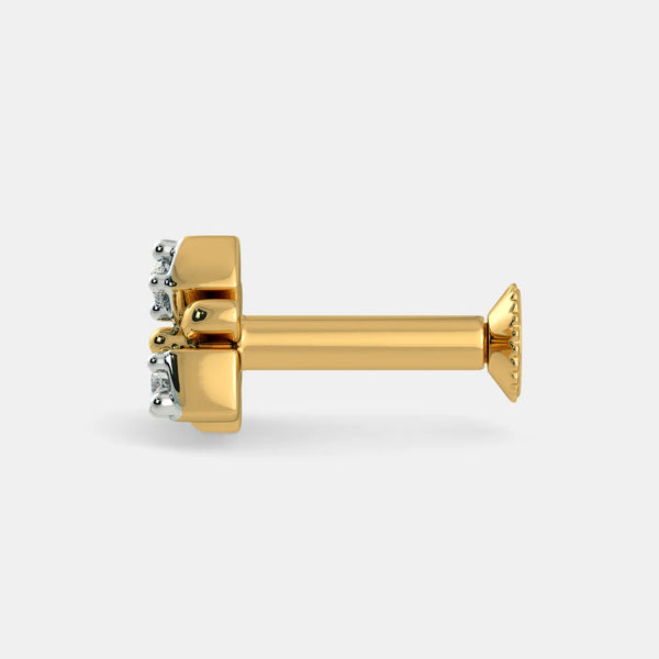 The Fuchsia Nose Screw - Aggarwal jewels