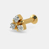 The Fuchsia Nose Screw - Aggarwal jewels