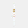 The Sleek Ringlet Sui Dhaga Earrings - Aggarwal jewels
