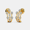 The Shayone J Hoop Earrings - Aggarwal jewels