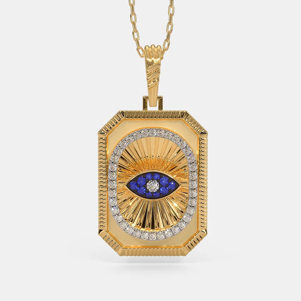 The Serenity Evil Eye Pendant For Him