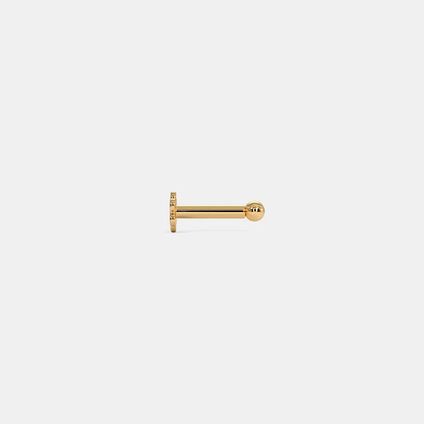 The Bola De Oro Nose Screw - Aggarwal jewels