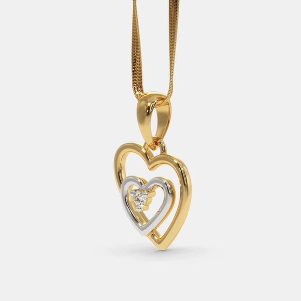 The Heart Yonder Pendant - Aggarwal jewels