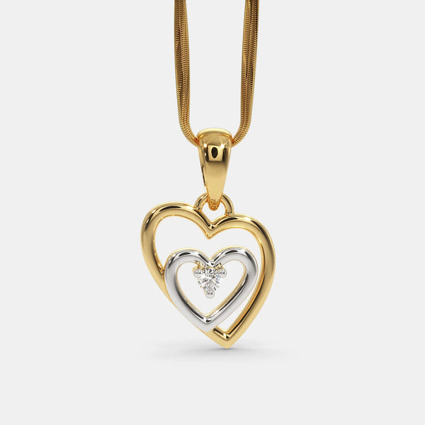 The Heart Yonder Pendant - Aggarwal jewels