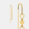 The Joyous Heart Drop Earrings - Aggarwal jewels