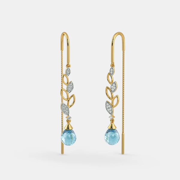 The Pleasing Petiole Earrings - Aggarwal jewels