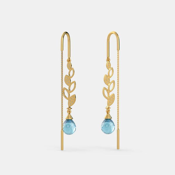 The Pleasing Petiole Earrings - Aggarwal jewels
