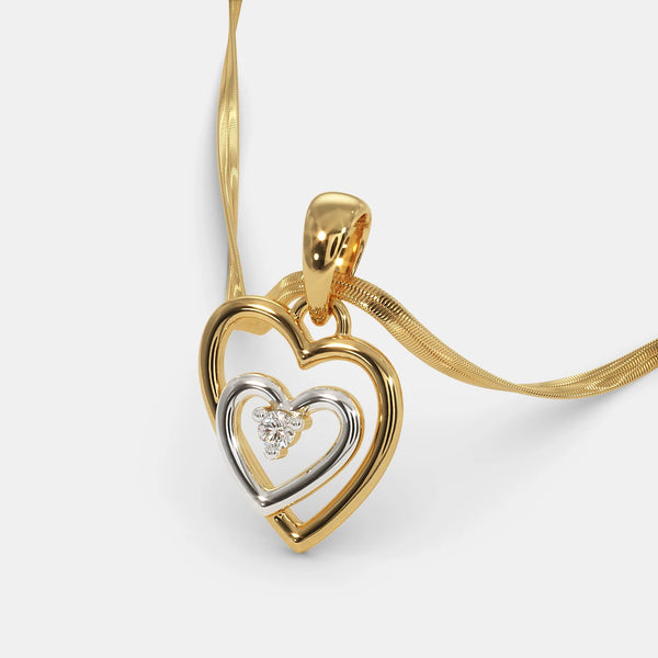 The Heart Yonder Pendant - Aggarwal jewels