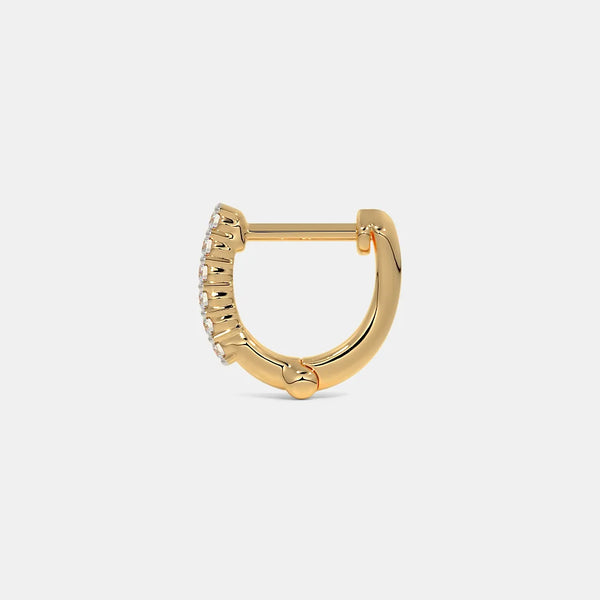 The Malani Multi Pierced Hoop Earrings