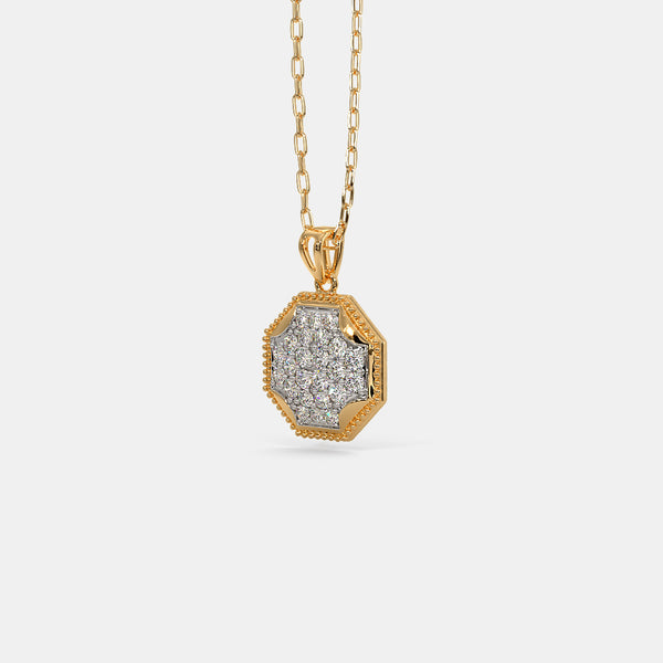 The Crystal Hive Pendant For Him - Aggarwal jewels