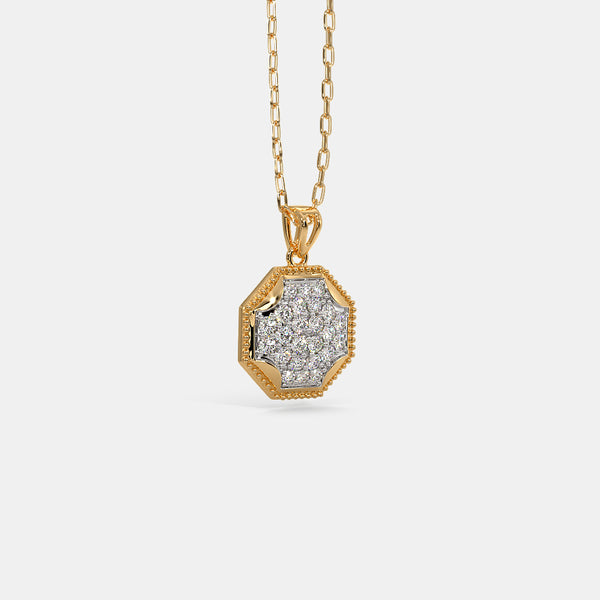The Crystal Hive Pendant For Him - Aggarwal jewels