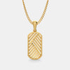 The Twill Weave Pendant