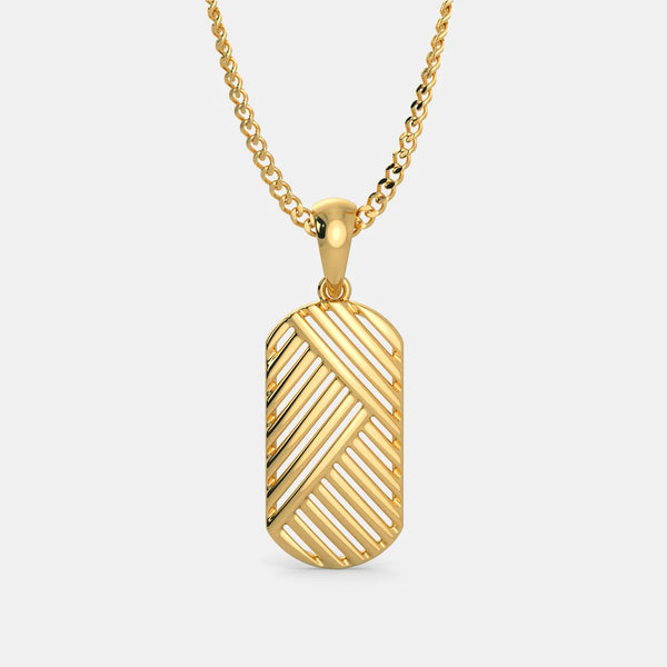 The Twill Weave Pendant