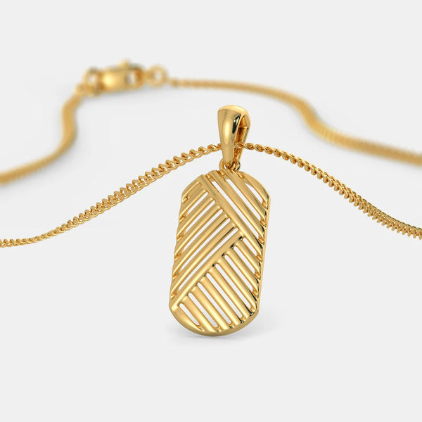 The Twill Weave Pendant