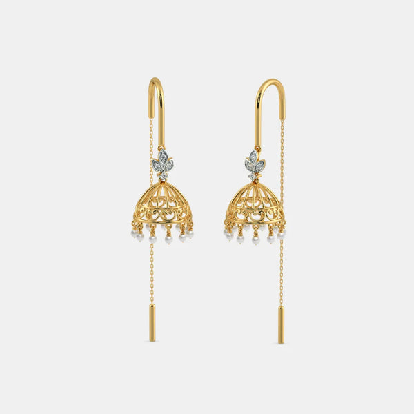 The Archana Sui Dhaga Earrings - Aggarwal jewels