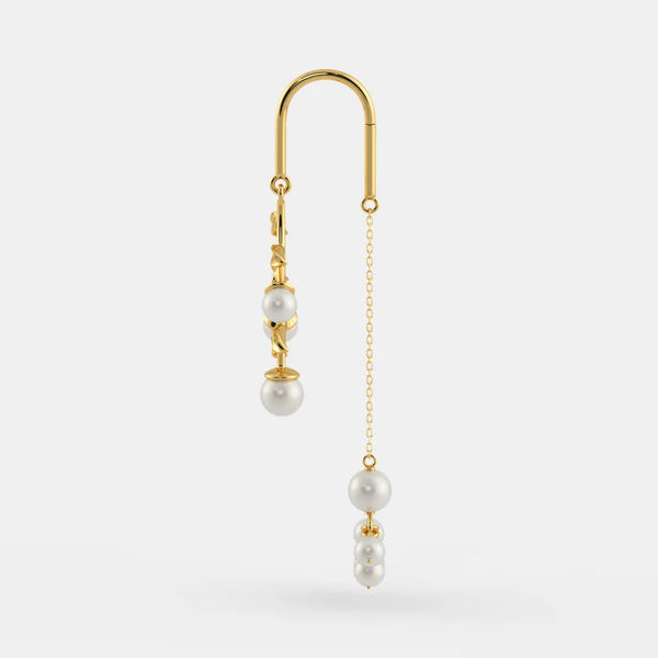 The Indu Sui Dhaga Earrings - Aggarwal jewels