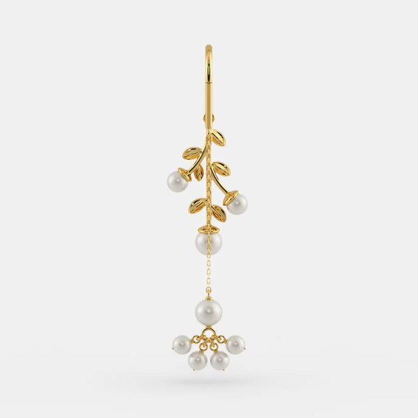 The Indu Sui Dhaga Earrings - Aggarwal jewels