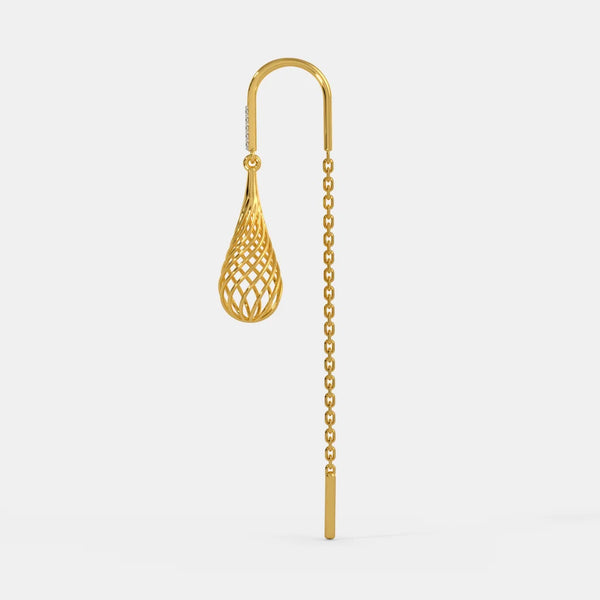 The Deepti Sui Dhaga Earrings - Aggarwal jewels