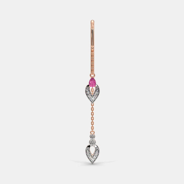 The Affluer Sui Dhaga Earrings - Aggarwal jewels