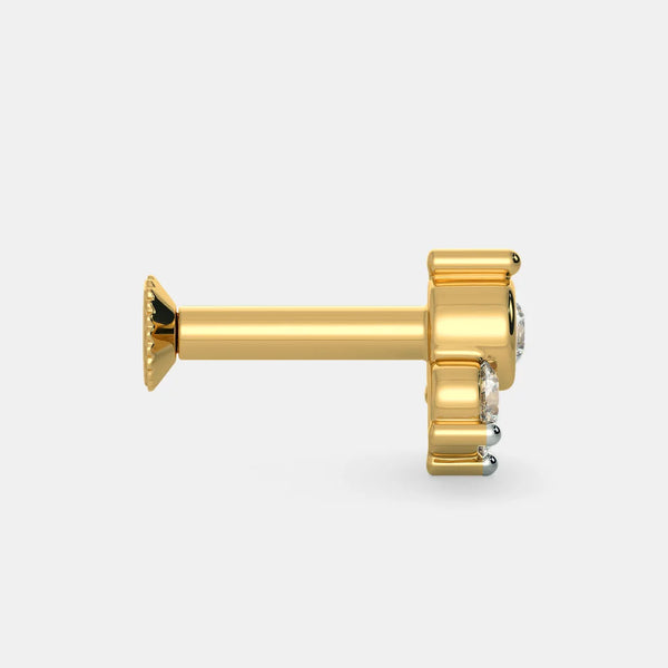 The Wisteria Nose Screw - Aggarwal jewels