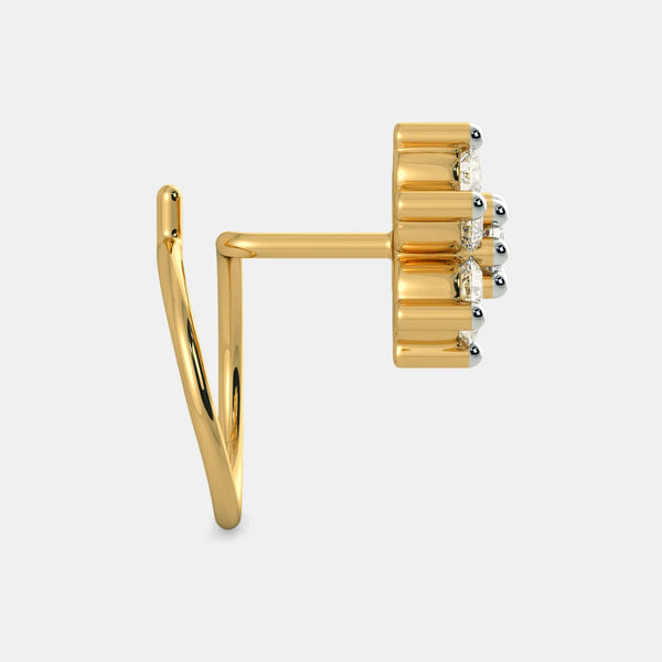 The Vervain Nose Pin - Aggarwal jewels