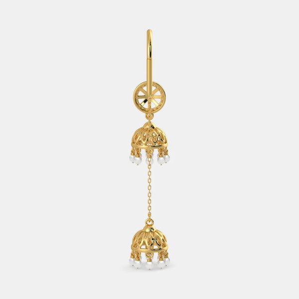 The Embellished Radiance Earrings - Aggarwal jewels