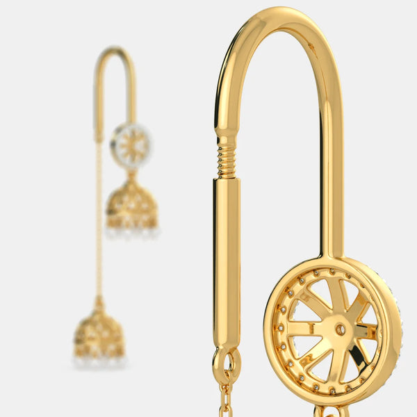 The Embellished Radiance Earrings - Aggarwal jewels