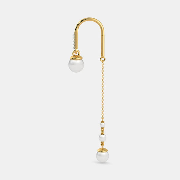 The Sheer Arc Sui Dhaga Earrings - Aggarwal jewels