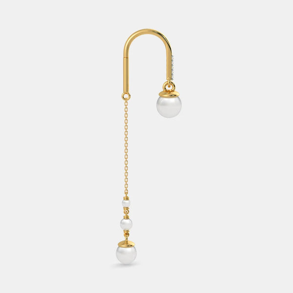 The Sheer Arc Sui Dhaga Earrings - Aggarwal jewels