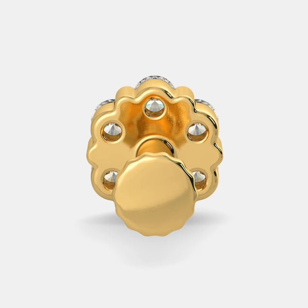 The Larkspur Nose Screw - Aggarwal jewels