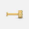 The Larkspur Nose Screw - Aggarwal jewels