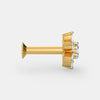 The Caladium Nose Screw - Aggarwal jewels