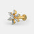 The Caladium Nose Screw - Aggarwal jewels
