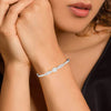 Silver Chic and Sparkly Bracelet - Aggarwal jewels
